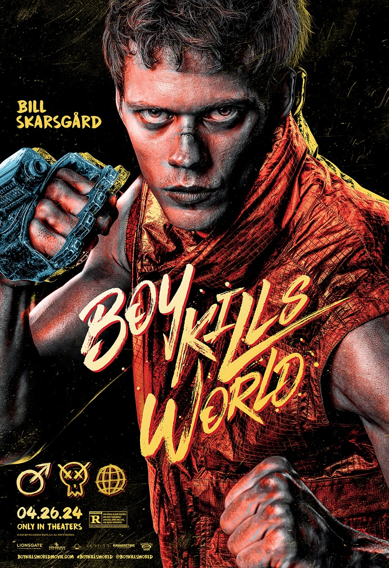 BOY KILLS WORLD poster