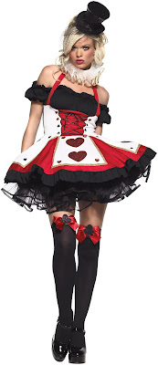  Dark Queen of Hearts Costume for Halloween