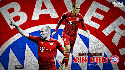 Wallpapers Arjen Robben Bayern Munchen 2012-2013