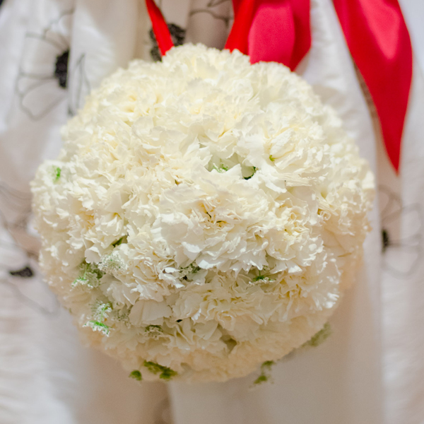 Pomander Wedding Bouquet