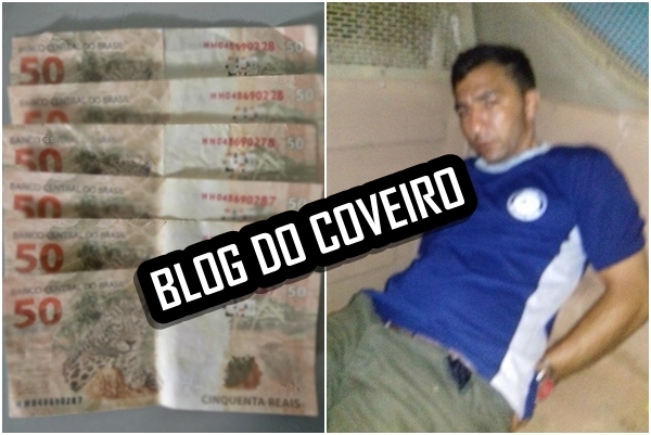 Homem é preso após repassar notas de R$50,00 falsificadas no comércio de Cocal-PI 