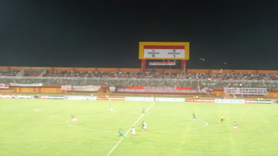 Uji Coba Latihan Persahabatan (PMU ) 0 vs 1 (PERSEBAYA) di Stadion Pamellengan Pamekasan