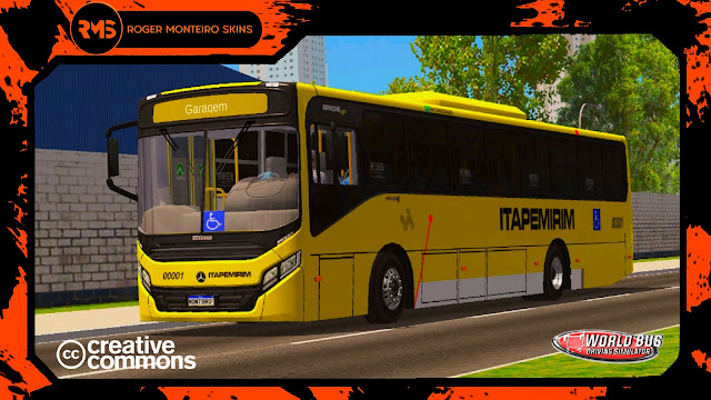 SKINS WORLD BUS DRIVING SIMULATOR ROGER MONTEIRO SKINS