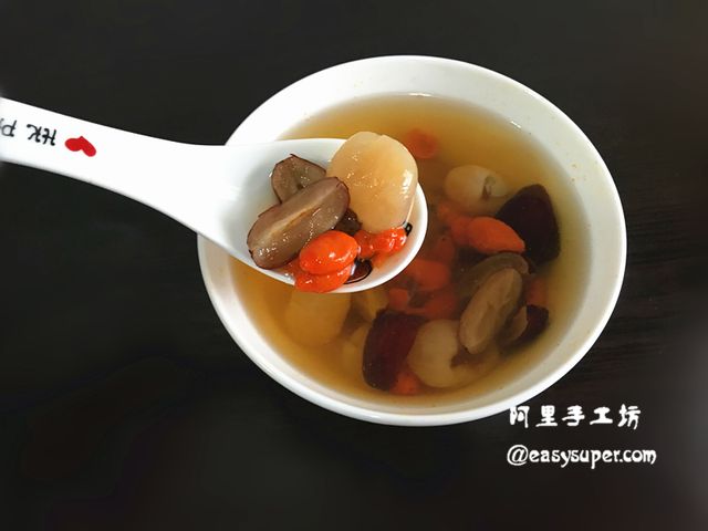 桂圓紅棗枸杞茶做法與功效