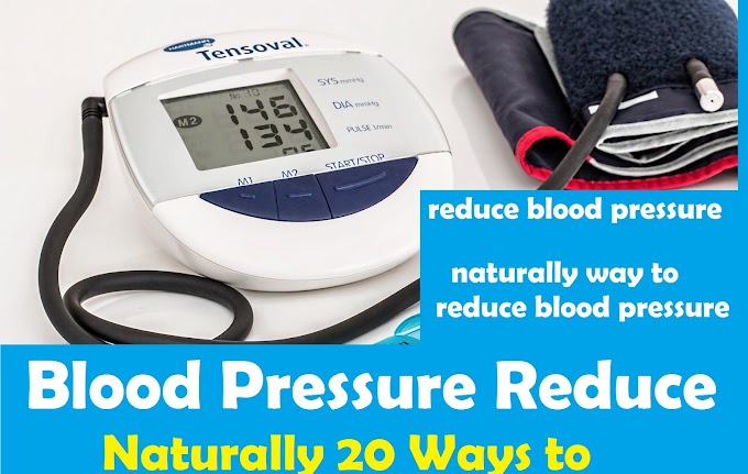 Blood Pressure Reduce  Naturally 20 Ways to