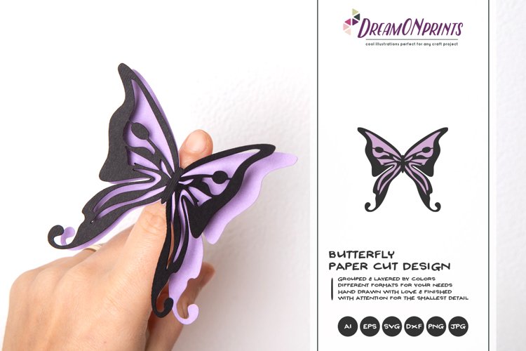Free Free 144 Free Paper Butterfly Svg SVG PNG EPS DXF File
