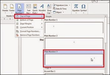 Word 2013-Remove page number-3