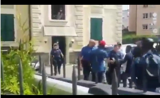 Nigerian embassy in Switzerland allegedly calls police on Nigerian citizens (video)