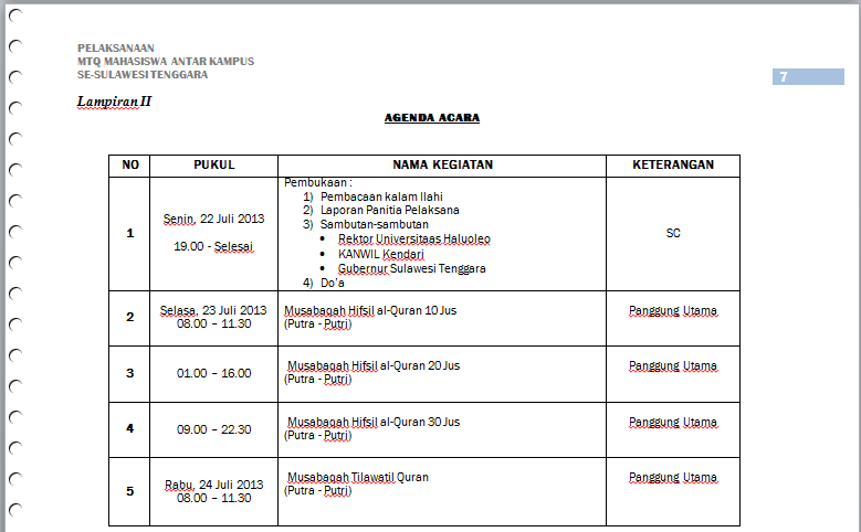 Contoh Proposal Contoh Proposal Kegiatan 