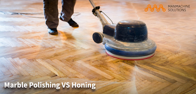 Marble Polishing VS Honing