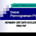 Memahami Tipe Data Boolean pada PHP