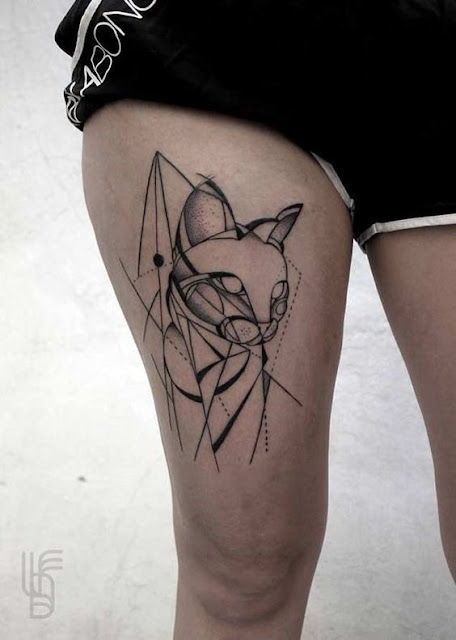 32 tatuagens de pontilhismo que vão te inspirar!