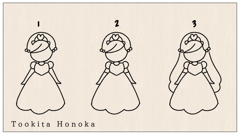 簡単かわいい プリンセス お姫様 のイラストの描き方 手書き ボールペン 手帳用 遠北ほのかのイラストサイト 簡単かわいい プリンセス お姫様 のイラストの描き方 手書き ボールペン 手帳用 遠北ほのかのイラストサイト