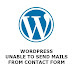 How To Resolve WordPress Unable to Send Messages/Mails from Contact Form? (There was an error trying to send your message).