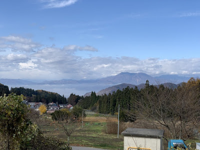 雲海と北信五岳