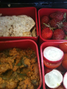 Lunchbox of food
