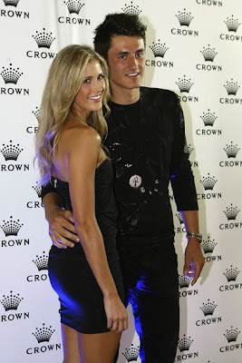 Bernard Tomic with Girlfriend