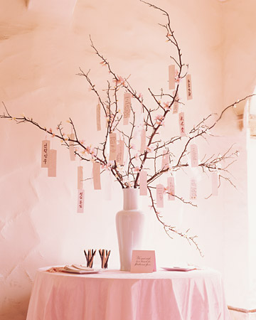 cherry blossom wedding cake