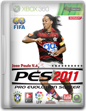 Capa PES 2011   Brasileirão 2011 V4   XBOX 360