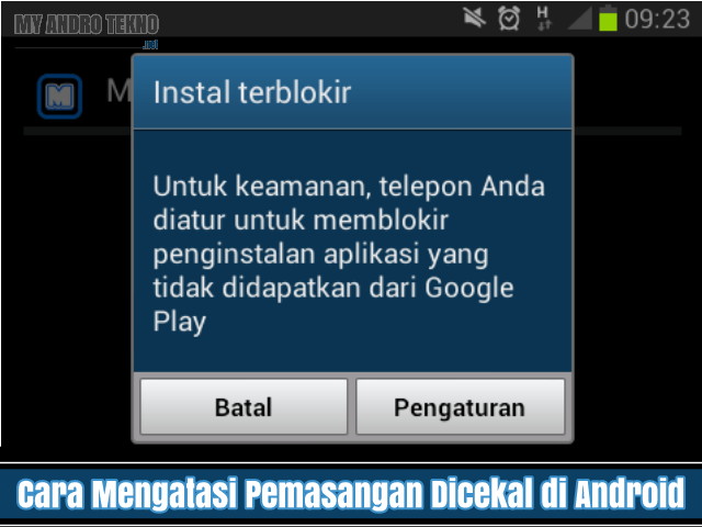 Cara Mengatasi Pemasangan Aplikasi Dicekal atau Diblokir di Android