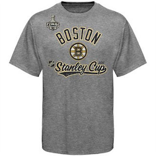 Gray Bruins 2011 Stanley Cup T-Shirt