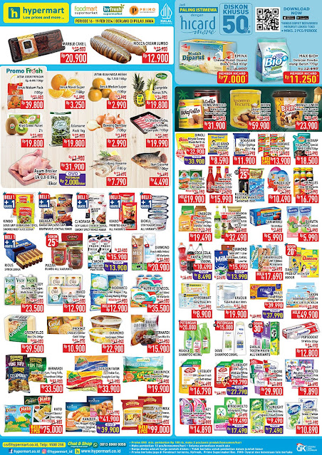 Katalog Promo Koran Hypermart 16 Februari hingga 19 Februari 2024