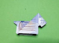 perro moneygami origami