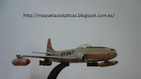 modelo en miniatura 1:100 Italeri Lockheed P-80/F-80 Shooting Star 