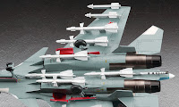 Hasegawa 1/72 Su-33 FLANKER-D (E35) English Color Guide & Paint Conversion Chart