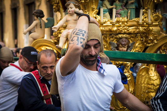 Festa di Sant'Agata a Catania: il giro esterno, le cannelore