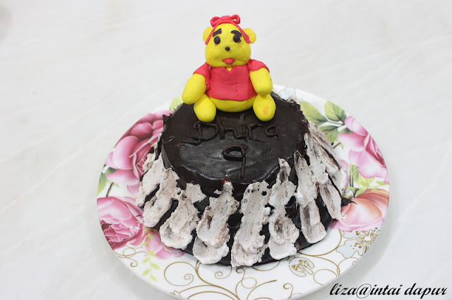 INTAI DAPUR: Best Moist Chocolate Cake Mud.Happy 