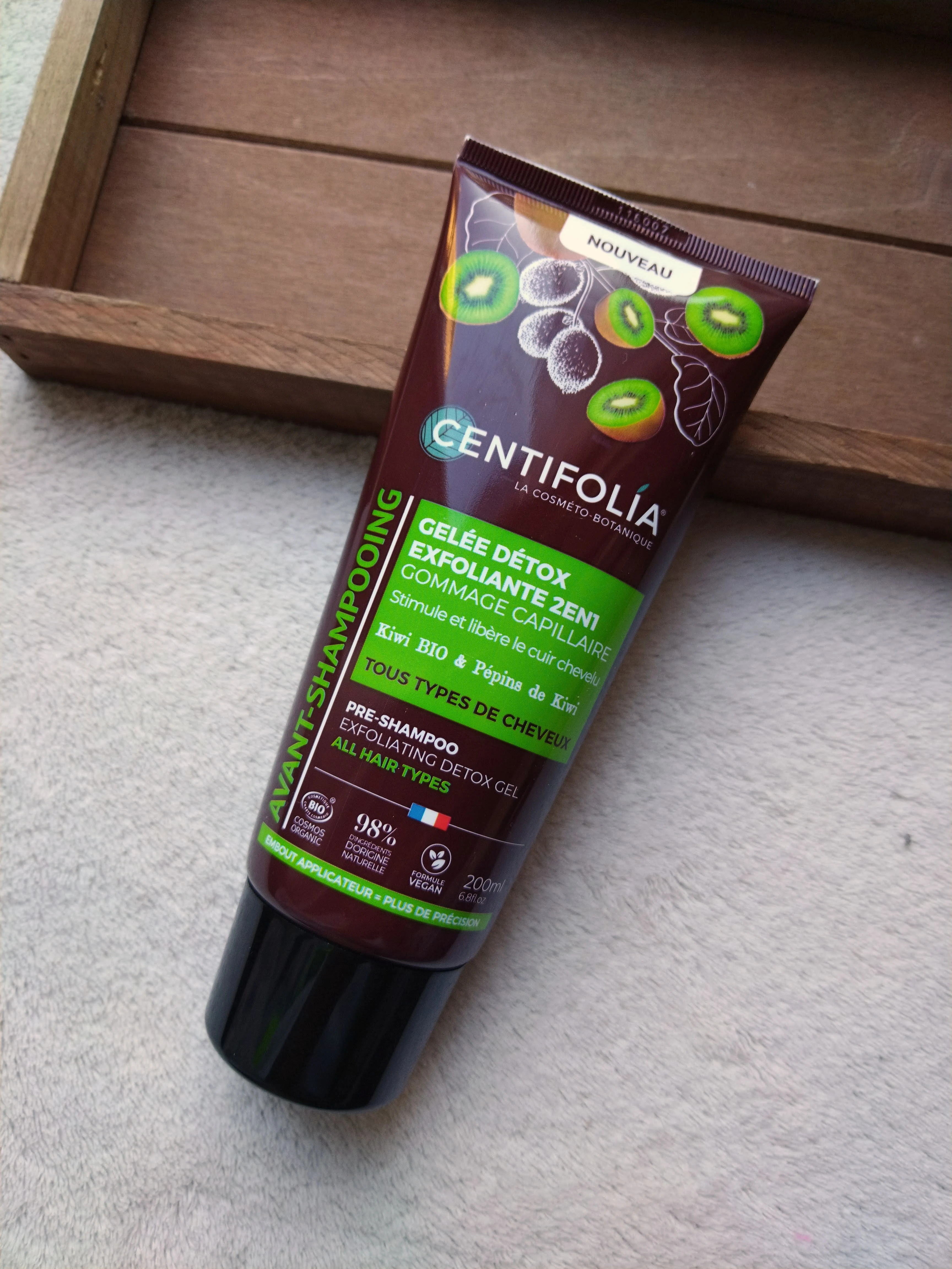 J'ai testé la routine cheveux au kiwi de CENTIFOLIA!