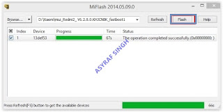 miflash tool - Flash a Dead Xiaomi Redmi 2.