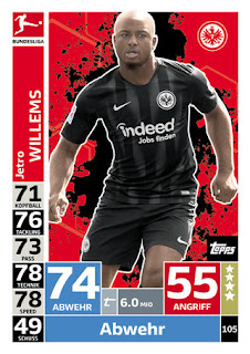 Match Attax Bundesliga 2018-2019 Eintracht Frankfurt