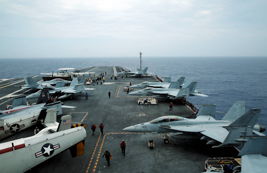 US Holds Military Exercises in the Sea of ​​Japan, Involves Aircraft Carriers and Stealth Fighter Jets