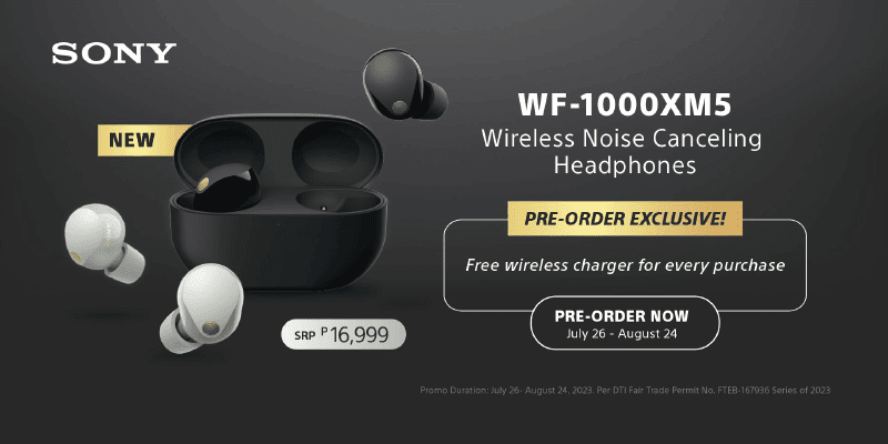 Sony WF-1000XM5 price in the Philippines
