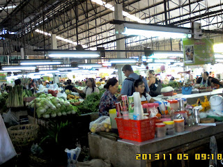 Morning Tourist in ChiangMai City have been out from the City to Sunsai District  Visit and explore local Market