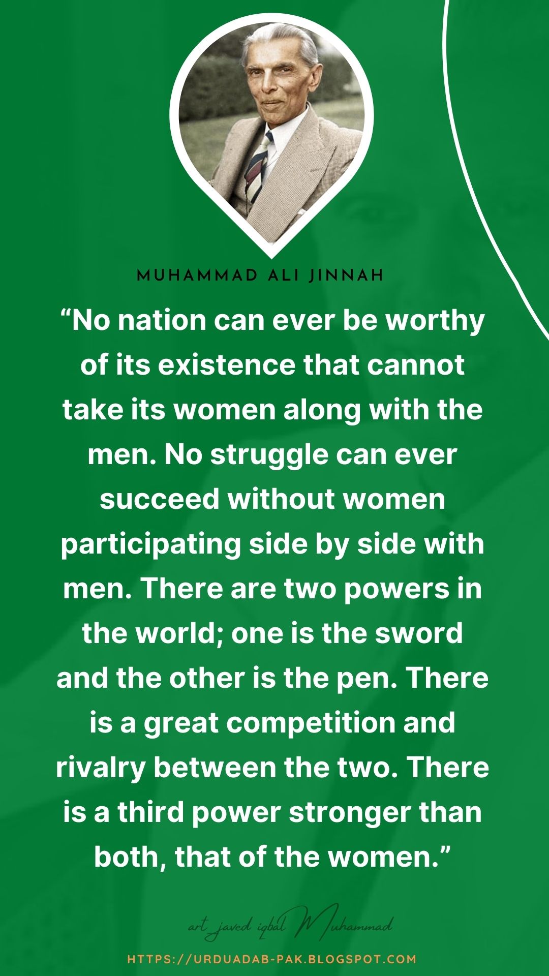 Best Muhammad Ali Jinnah Quotes | Quaid e Azam Muhammad Ali Jinnah Quotes | Muhammad Ali Jinnah WhatsApp status
