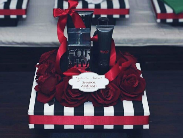 hantaran tunang simple untuk perempuan lelaki