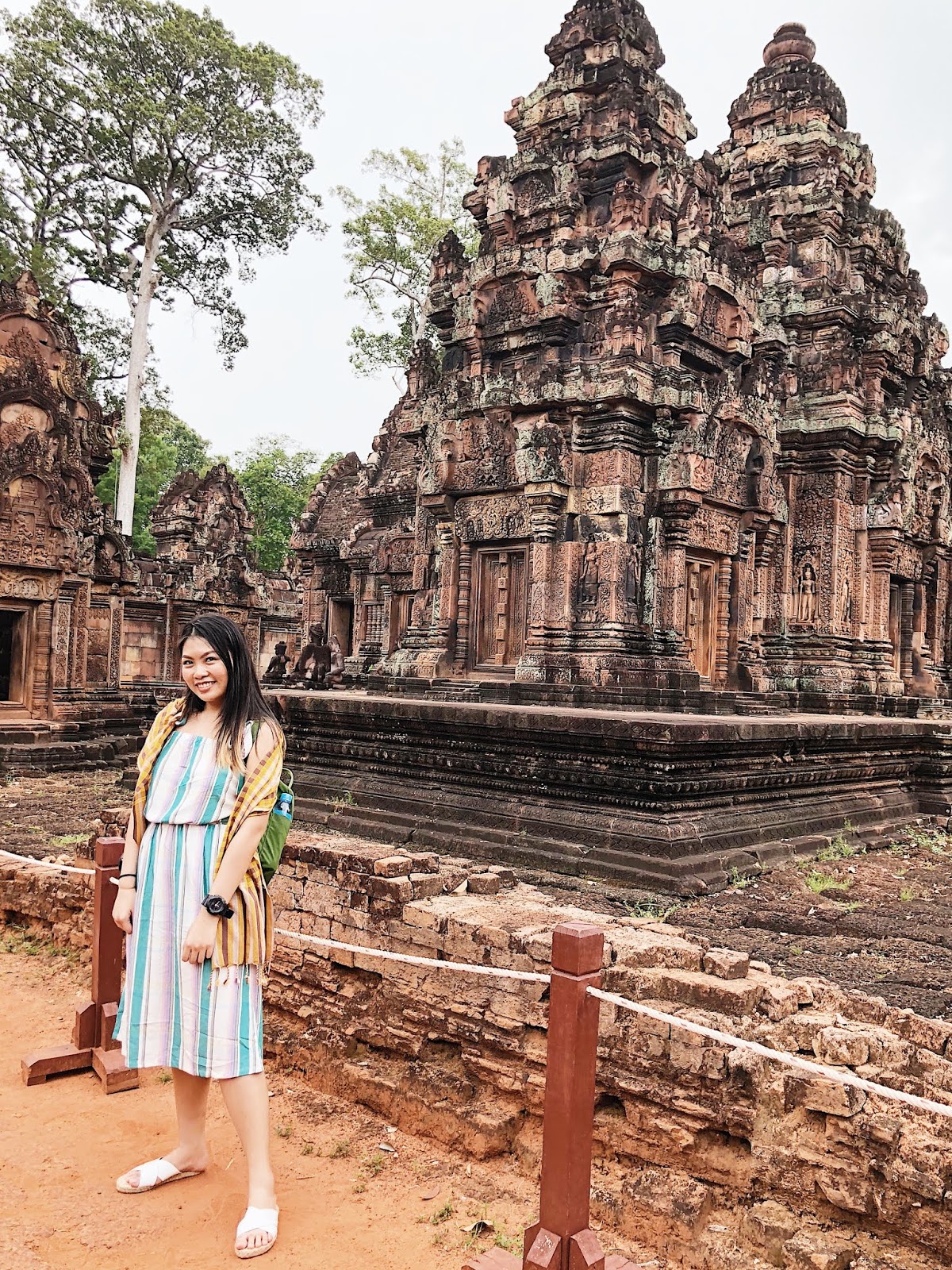 Me inside Banteay Srei