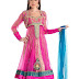 Anarkali Umbrella Frocks in Double Shirt Style-Double Shirt Dresses Designs 2013