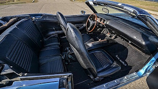 1970 Plymouth Barracuda 340 Coupe Convertible Cabin Interior