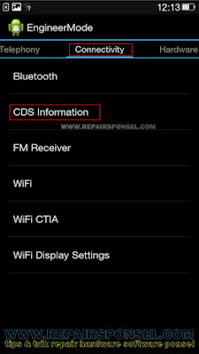 Cara Mengembalikan IMEI Android Enggineer Mode