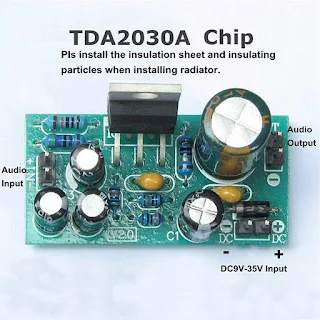 TDA2030A is widely used as Hi-Fi amplifier manifold in many computer active speakers. Easy Installation.