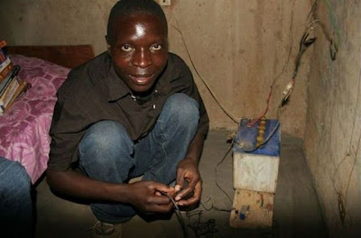 Malawi Boy Builds Windmill Out of Junk Seen On  www.coolpicturegallery.us