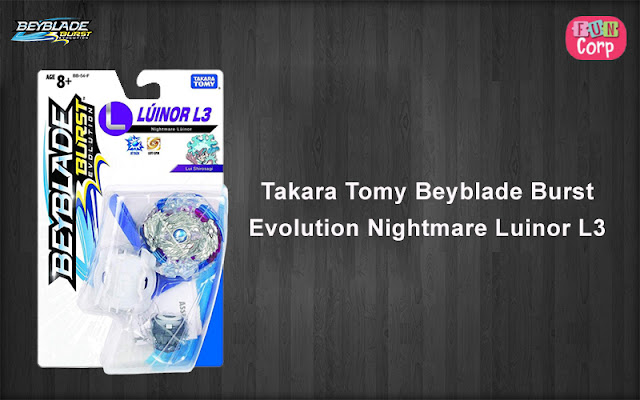 Takara Tomy Beyblade Burst Evolution Nightmare Luinor L3: