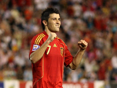 David Villa Celebration Wallpaper