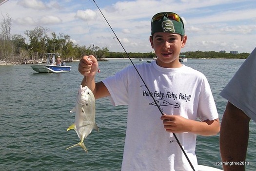 First catch of the day