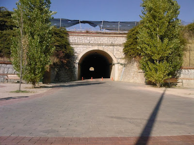 Túnel del carril bici entre Las Tablas y Montecarmelo