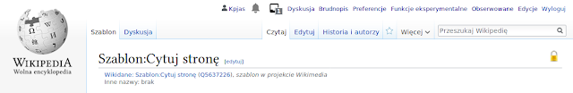 Polska Wikipedia data mining przypisy {{Cytuj stronę}}